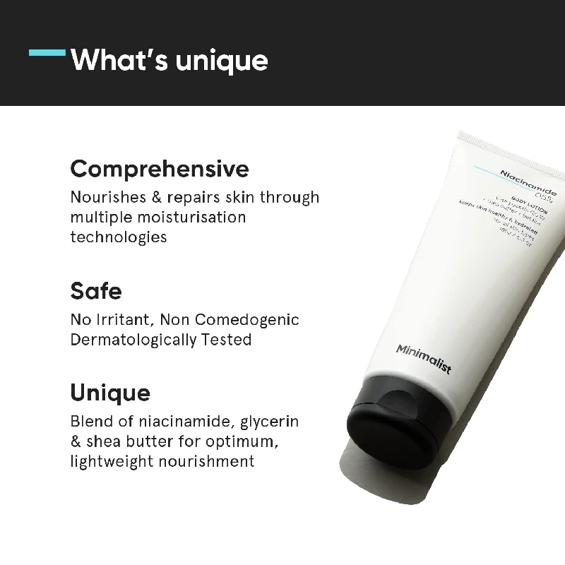 Minimalist Niacinamide Body Lotion, 180 g-4.webp